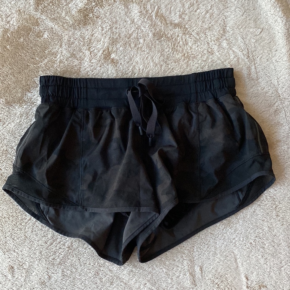 Lululemon dark camo shorts